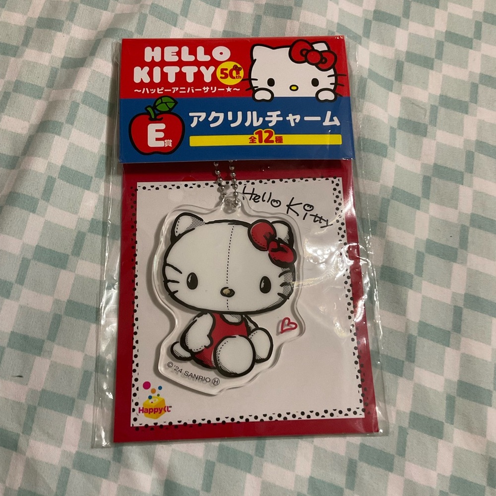 Hello Kitty Red and White Phone Accessory Charm